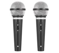 WNXBFO Fake Microphone, Toy Microphone for Kids, 2 Pack Kids Microphones for Singing, Pretend Play, Karaoke Parties, Birthday Party Supplies, Stage Performances
