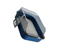 WNXGNHO Enclosed Cats Toilet with LeakProof Barriers Reinforced Structure Eliminations Indoor Pet Litter Tray Pet Litter Box