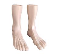 WNXGNHO Practical Realistic Teaching Foot Sculpture for Drawing Practice Portable Portable Photography Aid PVC Materials PVC Artificial Foot for Art Reference