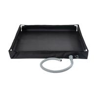 WNXGNHO Water Resistant Folding Shower Pan Outdoor Portables With Detachable Hose Camping Essential Folding Camping Shower Tray