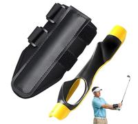 Wnzdp 2-Pack Golf Wrist Training Aid, Golf Grip Training Aid with Wrist Trainer Pro Golf, Trainer Aid for Swing Posture Correction Muscle Memory Development Senior and Beginner Golfers