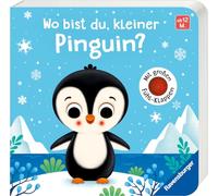 Wo bist du, kleiner Pinguin?: Mit großen Fühl-Klappen