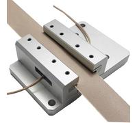 Wo Lai Gou Manual Belt Side Leather Edger Tool, Aluminum Alloy Leather Edge Trimmer, With Width Adjustable, For 3.5-4.5mm Thickness For Diy Leathercraft And Belt Making