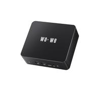wo-we AMD P5 Mini Gaming PC Ryzen R5-3500U, 8GB DDR4 256GB SSD, 3200MHz RAM, Desktop Mini Computers Triple 4K Display 2*HDMI WIFI5