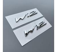 WOAFEY Car Side Body Decal, for Bentley Continental Flying Spur W12 Emblem Badge Decal Exterior Decoration Accessories