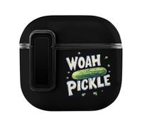 Woah Pickles Cucumbers Slim Compatible with Airpods 4 Case Protective Hard Cover Skin