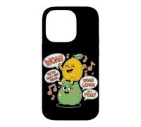 Woah We're Half Way There Woah Lemon On A Pear Funny Fruit Case for iPhone 14 Pro