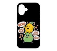 Woah We're Half Way There Woah Lemon On A Pear Funny Fruit Case for iPhone 16