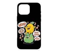 Woah We're Half Way There Woah Lemon On A Pear Funny Fruit Case for iPhone 16 Pro Max