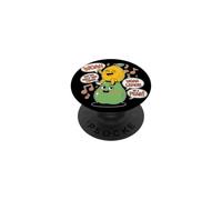 Woah We're Half Way There Woah Lemon On A Pear Funny Fruit PopSockets Adhesive PopGrip