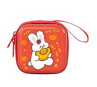 Woaikeyu Fashion Cartoon Pattern Card Bag Men and Women Card Slot Key Bag Storage Bag Coin Purse Cap Man Winter, B-j, One Size