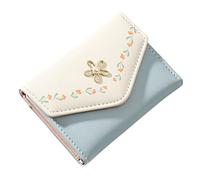 Woaikeyu Women Small Handbag Fashion Splicing Bag Multi-Card Ladies Wallet Clutch Party Clutches for Indian Women, B-Light Blue, One Size, Stylish