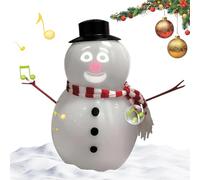 Woalopted Animated Blink Snowman - Christmas Musical Toy Decor - Dancing Snowman with Projector and Speaker | for Kids Boys Girls Birthday Holiday Home Winter