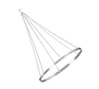 Woalopted Ceiling Draping Set | Heavy Duty & Rust Resistant | Ceiling Decoration Rings and Mounting Material - For Wedding Parties, Parties, Ceremonies as well as for Indoor Decoration