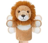 Woalopted Hand Puppets Animals, Plush Lion Giraffe Stage Props - Interactive Hand Puppets Props | for Teachers Educators Preschool Children Daycare Playroom Classroom
