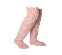 Woalopted Knee-High Socks - Thickened Soft Windproof Thigh High Socks Women Leg Warmers For Cold Winter Time For Women At Work Daily In Home Office In The Living Room And When Commuting, pink, L