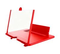 Woalopted Phone Screen Magnifier - 3D HD Desktop Projector | Mobile Phone Screen Magnification - For Children and Seniors for Watching Videos, for Movie Nights, At Home, Travel and