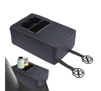 Woalopted Rear Seat Armrest Console Compartment | Motor Vehicle Armrest Booster Cushion | Automotive Back Seat Armrest Second Row Console Box | For Sport Utility Vehicle Truck Sedan Vehicle