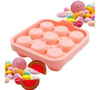 Woalopted Rose Ice Mold | Flexible Reusable Food Grade Rose Tray - Easy Release Cocktail Ice Molds | for Cocktails, Whiskey, Drinks, Tea, Kitchen, Parties, Drinking, Food, Camping, Chocolate, Candy,