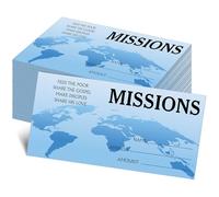 Woanger 500 Count Tithes and Offering Envelopes for Donation Envelope Bill Size Checks and Cash for Tithes and Offering (Missions)