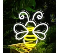Woanger Bee Neon Sign Honey Neon Light Sign LED Animal Neon Lamps for Wall Hanging Bedroom Child Room Playground Shop Decor Gift