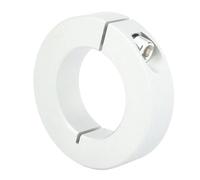 WOATOHO 2pcs Clamp-On Shaft Collar Aluminum Alloy Retaining Ring, Stop Screw Fastening 13/15/25mm Axis Stabilizer(15x35x12mm)