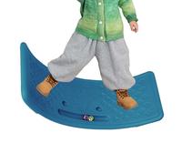 Wobble Balance Board - Curved Core Trainer, Rocker Play Tool | Sensory Motion Exercise Board for Kids, Balance Practice Boards for Home Gym, Kindergarten, Rooms, Backyard, Learning Centers