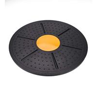 Wobble Balance Board Stability Disc Yoga Training Fitness Exercise Board with 360 Degree Rotation 10 20 Degree Tilt High Strength Design Supports 150KG for Home Gym Office Blue (Black outside and