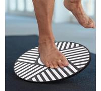 Wobble Balance Board - Wooden Nuclear Boards Sensory Toy with Ball - Concentration and Coordination Aid, Non-Slip Stability Training Deck, Training Equipment for Sp