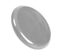 Wobble Board Balance Cushion Board Stability Disc Fitness Exercise core workout, Relief Bank Pain, UK Army Gym Workouts, Comfortable Sitting Posture Yoga Board with Pump (SILVER)