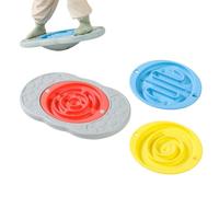 Wobble Board With Maze Challenging Core Training Toy with Balls