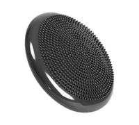 Wobble Cushion Non-Slip Balance Board Inflatable With Air Pump For Core Training Fitness Exercise Sliding Plate For Yoga Stability Disc Balance Pad Ankle Knee Board (BLACK)
