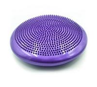 Wobble Cushion Non-Slip Balance Board Inflatable With Air Pump For Core Training Fitness Exercise Sliding Plate For Yoga Stability Disc Balance Pad Ankle Knee Board (PURPLE)