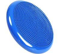 Wobble Plate Air Stability Wobble Cushion Inflatable Balance Cushion Board with Improved Hand Pump for Core Training, Agility, UK Army Gym Workouts, Yoga, Comfortable Sitting etc (BLUE)