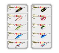 Wobble Rotating Plastomer Vibrations Baits Spinner Spoon Jigs Fishing Lures For Freshwaters Saltwater Angling Sinking Lures