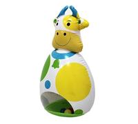 Wobble Toy - 3D Wobble Animal Toy | Inflatable Cow Doll Children's Interactive Game for Birthday Travel Home Holiday Girls Backyard Bedroom Classroom