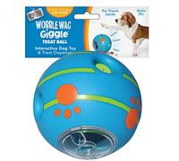 Wobble Wag Giggle Treat Ball- Interactive Dog Toy & Treat Dispenser, Fun Giggle Sounds When Rolled or Shaken, Great for Dogs, Pets Know Best