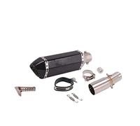 WOBBLO Exhaust Pipe Motorcycle For KYMCO AK550 AK 550 Ak550 2017 2018 2019 2020 2021 2022 Full System Escape Mid Link Moto Muffler Exhaust Pipe Removable DB Killer (Color : E)