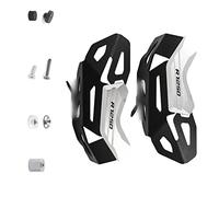 WOBBLO R1250GS Cylinder Head Guard For B&M&W R 1250 GS ADV Adventure All Year R1250RT R1250RS R1250R Engine Guard Cover Protector (Color : BLACK-Silver)