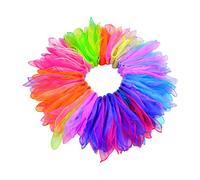 Wobe 30Pcs Dance Scarves Square Juggling Scarf Magic Scarves, Magic Tricks Performance Props Accessories Movement Scarves Rhythm Band Scarf 24 By 24 Inches Random Gradient Colors Handkerchief