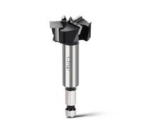 WOBLLMX 1-7/16" Forstner Drill Bit with 3/8" Quick Change Hex Shank,Triple Flute Tungsten Carbide Tipped - for Hard Wood,Soft Wood Woodworking Hinge Cutter Tool Kits for Veneered Plywood Plastic