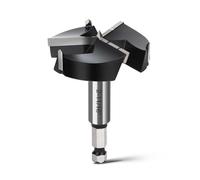 WOBLLMX 2-11/16" Forstner Drill Bit with 3/8" Quick Change Hex Shank,Triple Flute Tungsten Carbide Tipped - for Hard Wood,Soft Wood Woodworking Hinge Cutter Tool Kits for Veneered Plywood Plastic