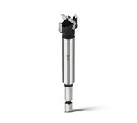 WOBLLMX 3/4" Forstner Drill Bit with 1/4" Quick Change Hex Shank,Tungsten Carbide Tipped - for Hard Wood,Soft Wood Woodworking Hinge Cutter Tool Kits for Veneered Plywood Plastic