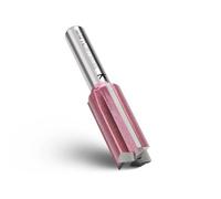 WOBLLMX 3 Blades Groove Cutter 8 mm Shank, Diameter 17 mm Working Length 30 mm Professional Carbide Fitted Groove Cutter Standard for Wood Density Plate Accessories Hand Milling Cutter