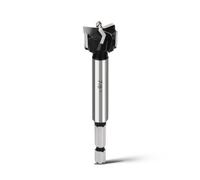 WOBLLMX 7/8" Forstner Drill Bit with 1/4" Quick Change Hex Shank,Triple Flute Tungsten Carbide Tipped - for Hard Wood,Soft Wood Woodworking Hinge Cutter Tool Kits for Veneered Plywood Plastic