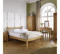 Woburn Bed - Rustic Oak - Sizes Available