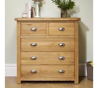 Woburn Chest - 3+2 Drawer - Rustic Oak