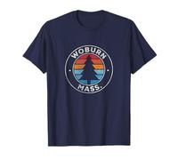 Woburn Massachusetts MA Vintage Graphic Retro 70s T-Shirt
