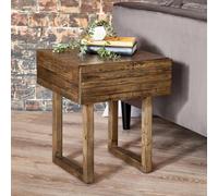 Woburn Reclaimed Pine 1 Drawer Lamp Table