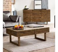 Woburn Reclaimed Pine 2 Drawer Coffee Table